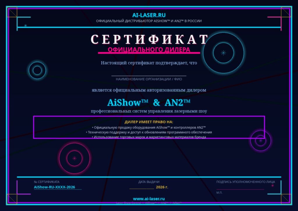 Сертификат AIShow